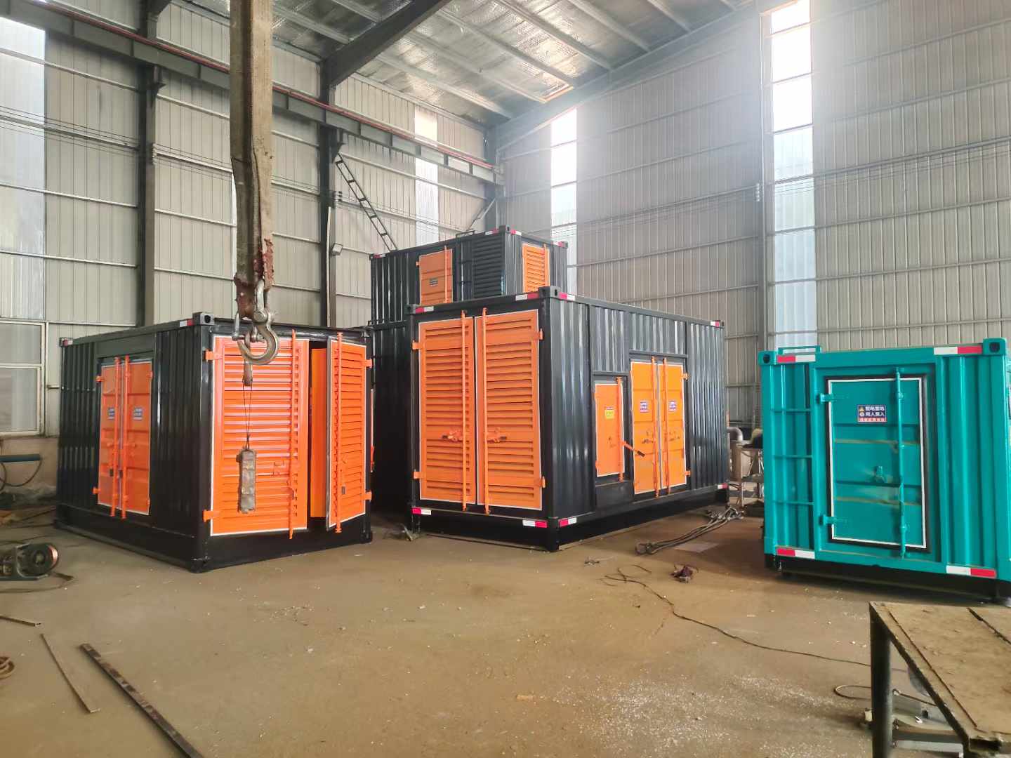 安龙500kw柴油发电机组可以带动多少功率设备？